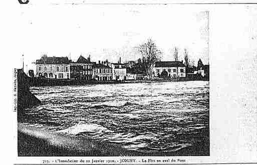Ville de JOIGNY Carte postale ancienne