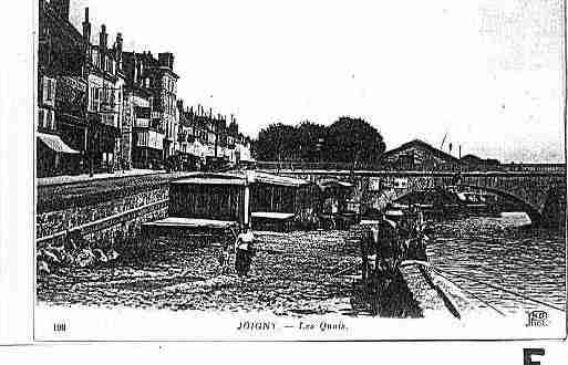 Ville de JOIGNY Carte postale ancienne