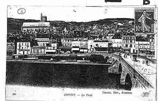 Ville de JOIGNY Carte postale ancienne