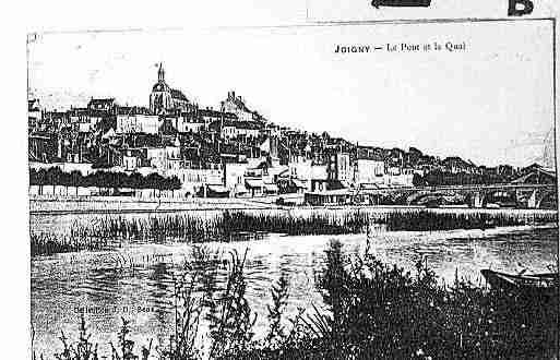 Ville de JOIGNY Carte postale ancienne