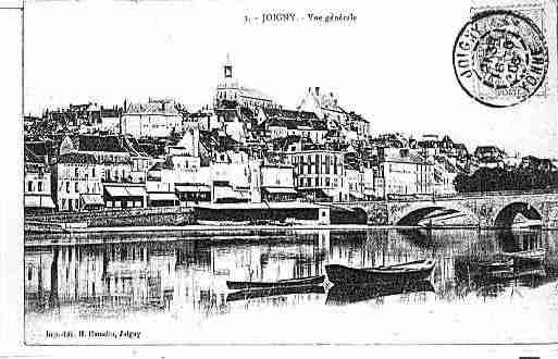 Ville de JOIGNY Carte postale ancienne