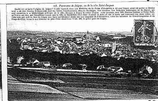 Ville de JOIGNY Carte postale ancienne