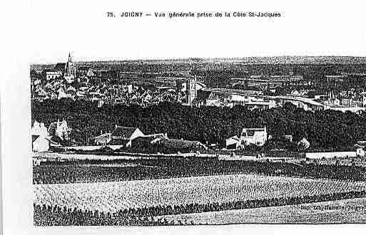 Ville de JOIGNY Carte postale ancienne