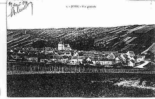 Ville de JUSSY Carte postale ancienne