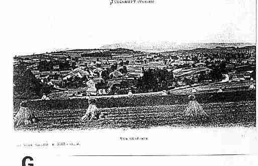 Ville de JUVAINCOURT Carte postale ancienne