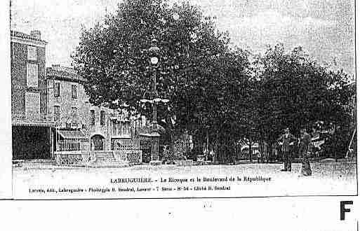 Ville de LABRUGUIERE Carte postale ancienne