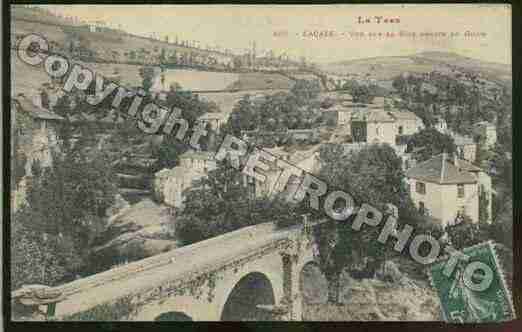 Ville de LACAZE Carte postale ancienne