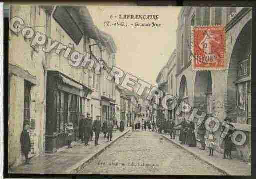 Ville de LAFRANCAISELUNEL Carte postale ancienne