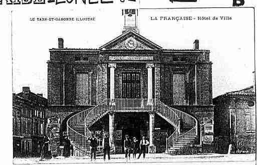 Ville de LAFRANCAISELUNEL Carte postale ancienne