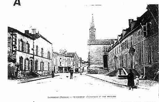 Ville de LAMARCHE Carte postale ancienne