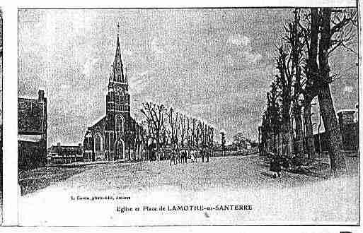 Ville de LAMOTTEENSANTERRE Carte postale ancienne