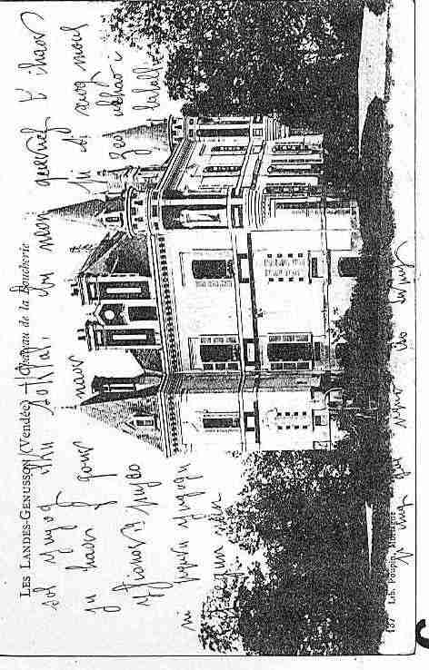 Ville de LANDESGENUSSON(LES) Carte postale ancienne