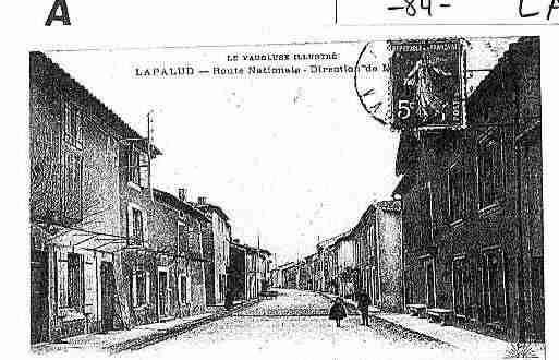 Ville de LAPALUD Carte postale ancienne