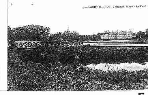 Ville de LARDY Carte postale ancienne