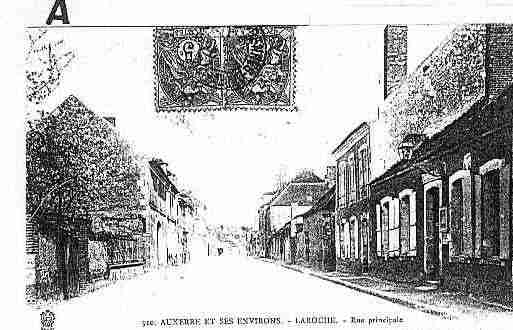 Ville de LAROCHESAINTCYDROINE Carte postale ancienne