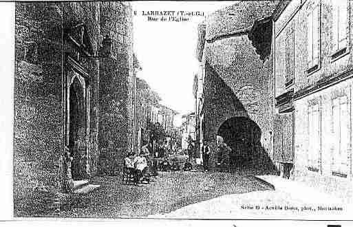 Ville de LARRAZET Carte postale ancienne