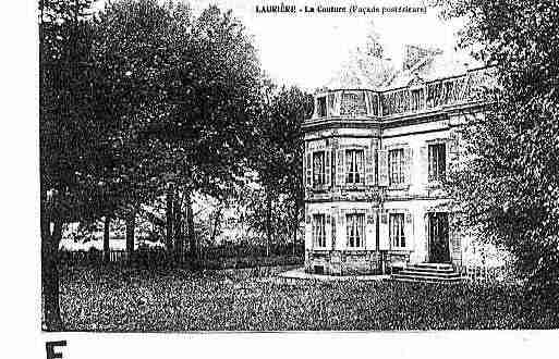 Ville de LAURIERE Carte postale ancienne