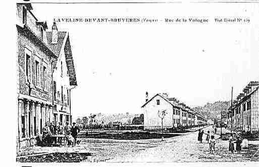 Ville de LAVELINEDEVANTBRUYERES Carte postale ancienne