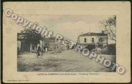 Ville de LAVIT Carte postale ancienne