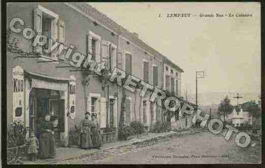 Ville de LEMPAUT Carte postale ancienne