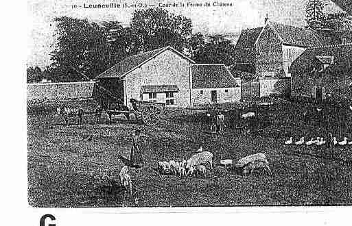 Ville de LEUDEVILLE Carte postale ancienne