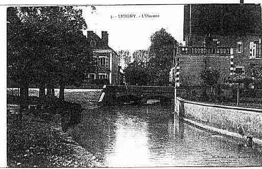 Ville de LEUGNY Carte postale ancienne