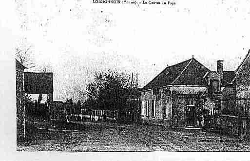 Ville de LIGNYLECHATEL Carte postale ancienne
