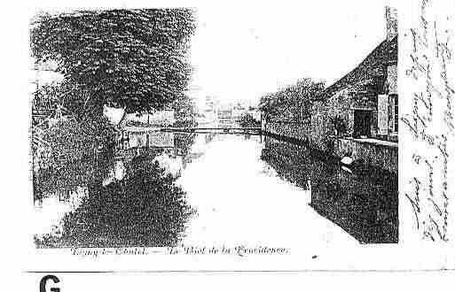Ville de LIGNYLECHATEL Carte postale ancienne Ville de LIGNYLECHATEL Carte postale ancienne