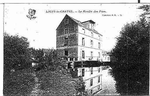 Ville de LIGNYLECHATEL Carte postale ancienne Ville de LIGNYLECHATEL Carte postale ancienne