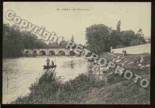 Ville de LIMAY Carte postale ancienne