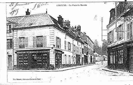 Ville de LIMOURS Carte postale ancienne