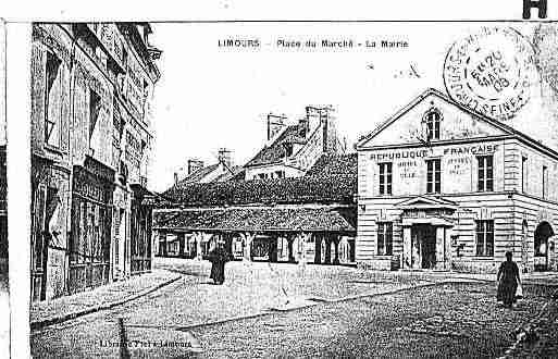 Ville de LIMOURS Carte postale ancienne