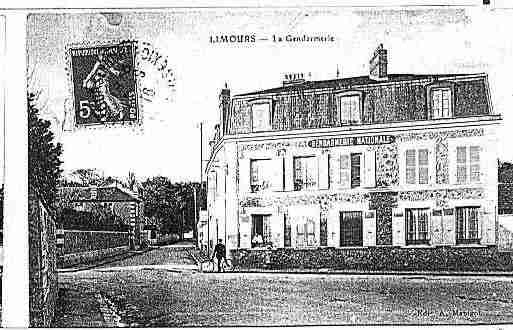 Ville de LIMOURS Carte postale ancienne