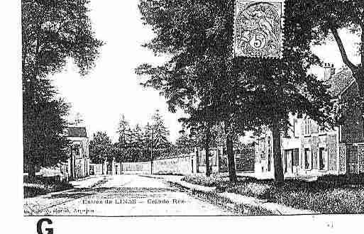 Ville de LINAS Carte postale ancienne