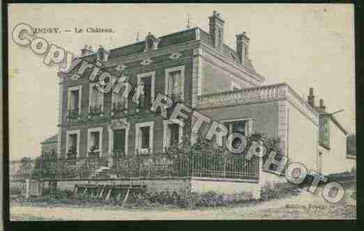 Ville de LINDRY Carte postale ancienne