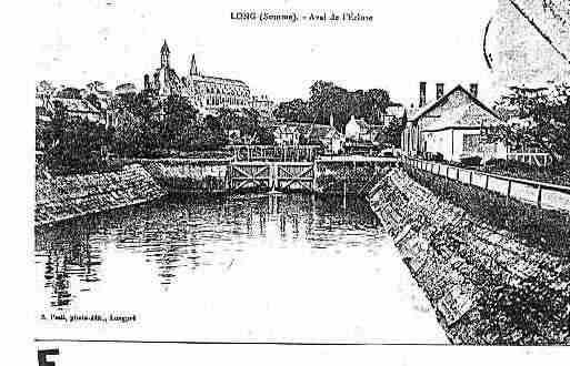 Ville de LONG Carte postale ancienne