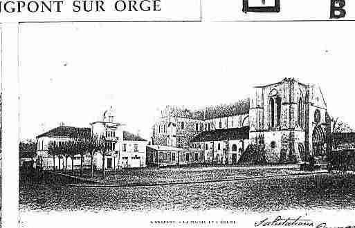 Ville de LONGPONTSURORGE Carte postale ancienne