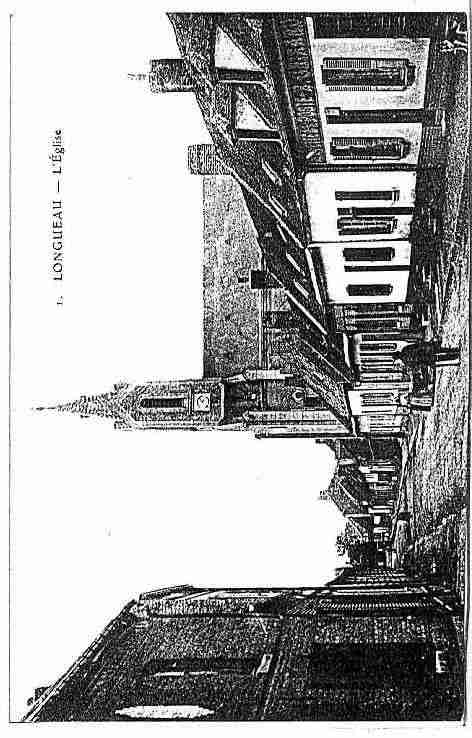 Ville de LONGUEAU Carte postale ancienne