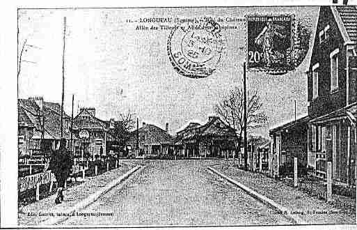 Ville de LONGUEAU Carte postale ancienne