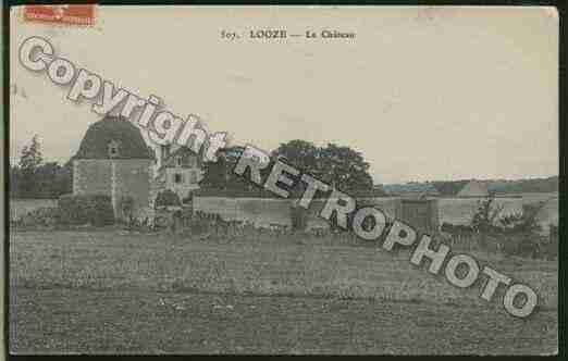 Ville de LOOZE Carte postale ancienne