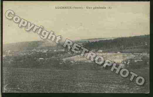 Ville de LUCHEUX Carte postale ancienne