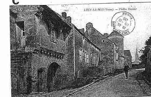 Ville de LUCYLEBOIS Carte postale ancienne