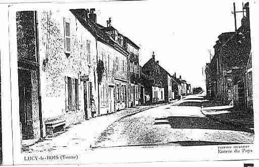 Ville de LUCYLEBOIS Carte postale ancienne