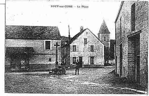 Ville de LUCYSURCURE Carte postale ancienne