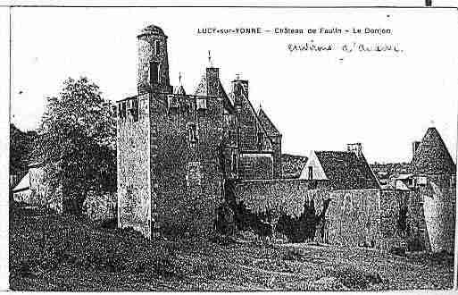 Ville de LUCYSURYONNE Carte postale ancienne Ville de LUCYSURYONNE Carte postale ancienne