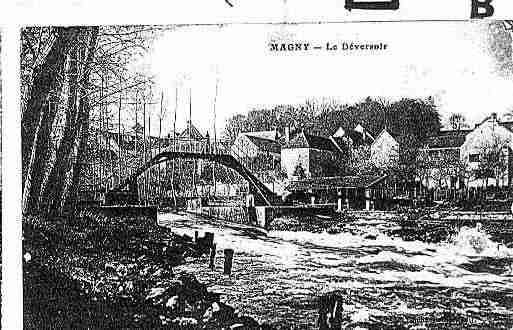 Ville de MAGNY Carte postale ancienne