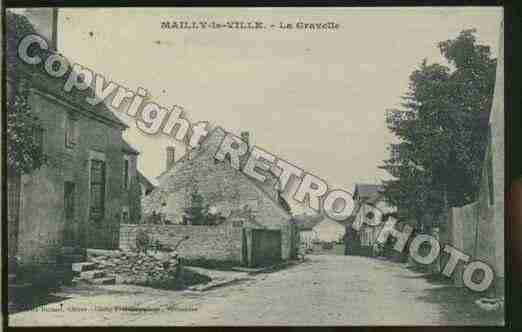 Ville de MAILLYLAVILLE Carte postale ancienne