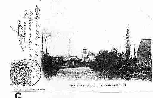 Ville de MAILLYLAVILLE Carte postale ancienne