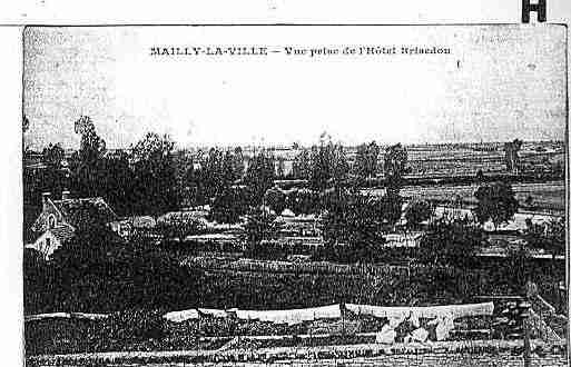Ville de MAILLYLAVILLE Carte postale ancienne