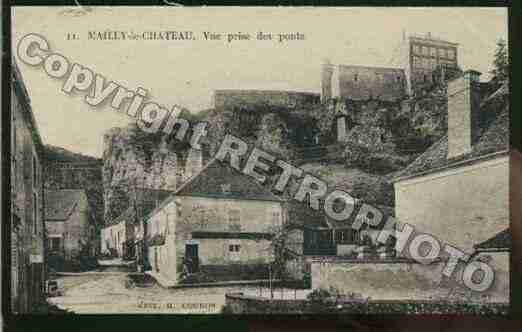 Ville de MAILLYLECHATEAU Carte postale ancienne